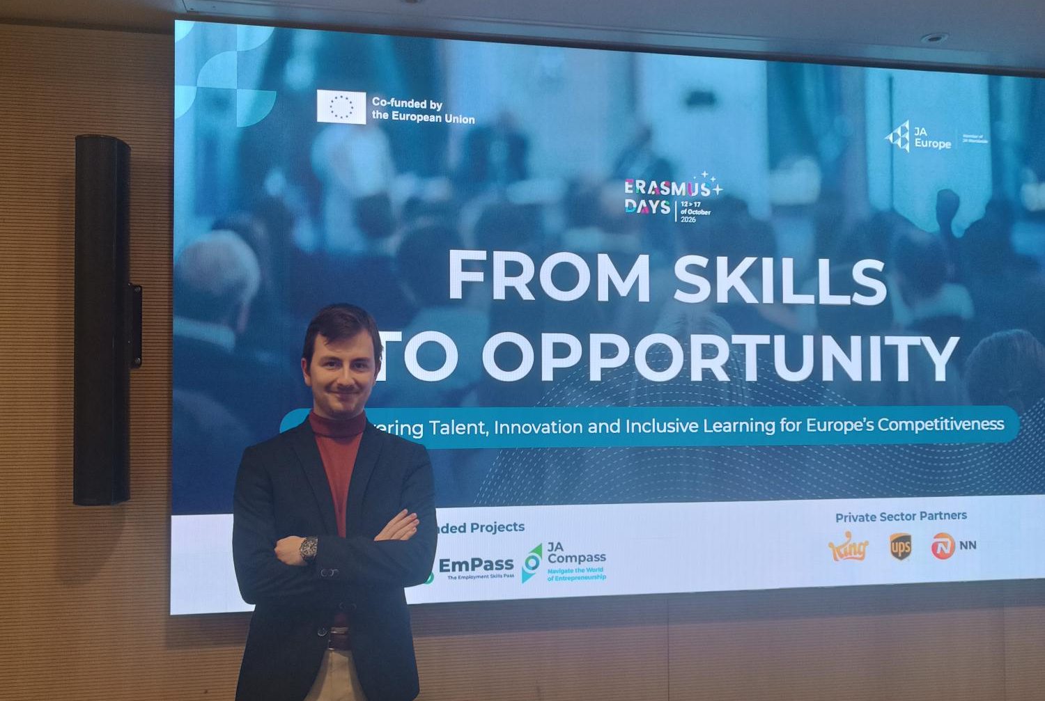 Participants at the From Skills to Opportunity event